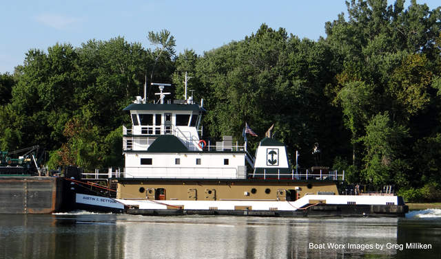 Towboats Pushboats Barges Mississippi Ohio River Towboat Barge